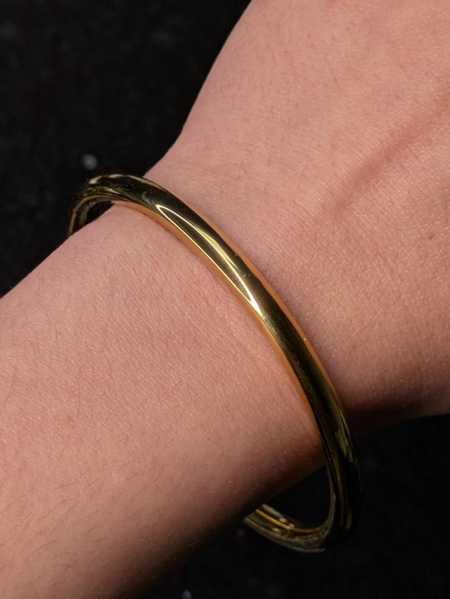 Jonc acier inoxydable 60 mm