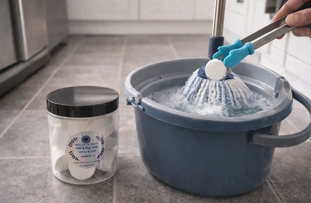 Toilet &amp; Mop Fizzer Jar