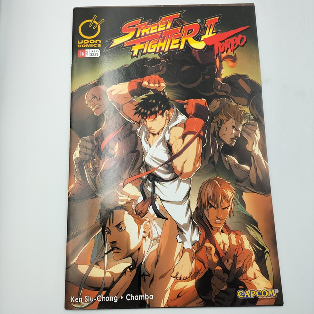 Street Fighter 2 Turbo #1 Cover B 