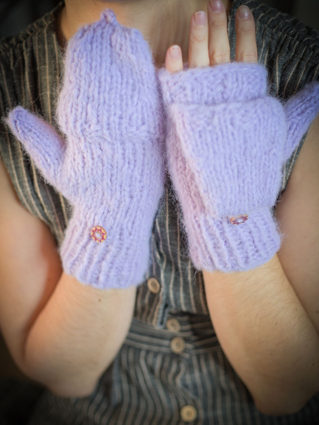 Moufl&#039;taine lilas