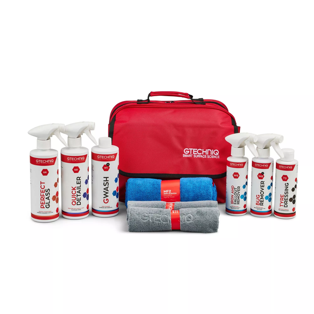 Gtechniq Essential Maintenance Kit vollständiges Pflegepaket mit Tasche
