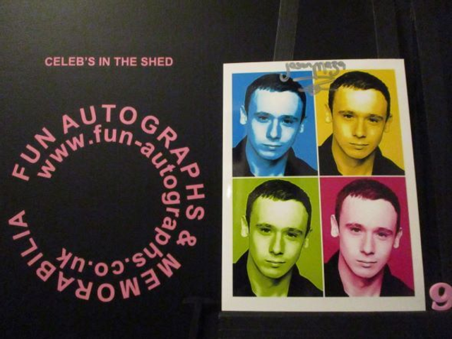 Jason Maza Authentic Autographed 6x4.5 Pop Art Limited Edition (9)