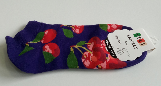 ΚΑΛΤΣΕΣ ΚΟΝΤΕΣ UNISEX ΜΕ ΘΕΜΑ ΚΕΡΑΣΙΑ