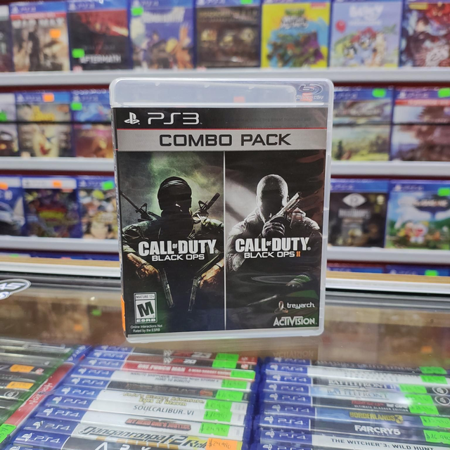 Combo Pack Call Of Duty Black Ops 1 y 2 Usado