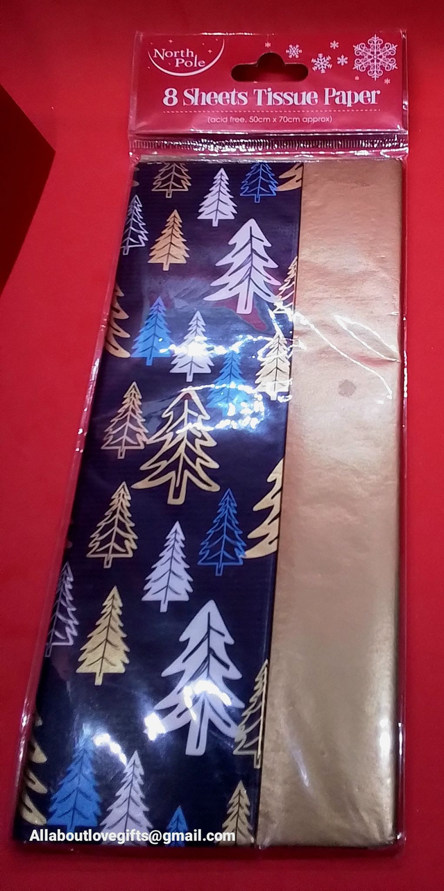 Tissue paper Christmas Designed 