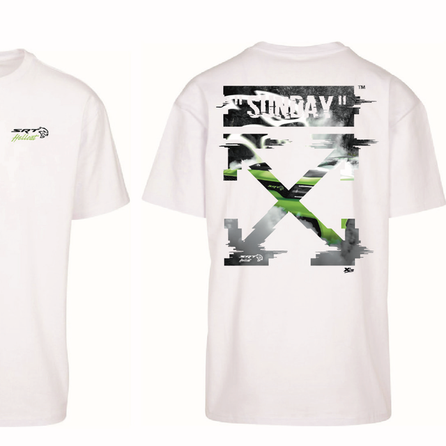 T shirt Hellcat White 