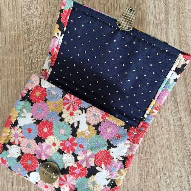 Portefeuille court à fermoir "Ryo"