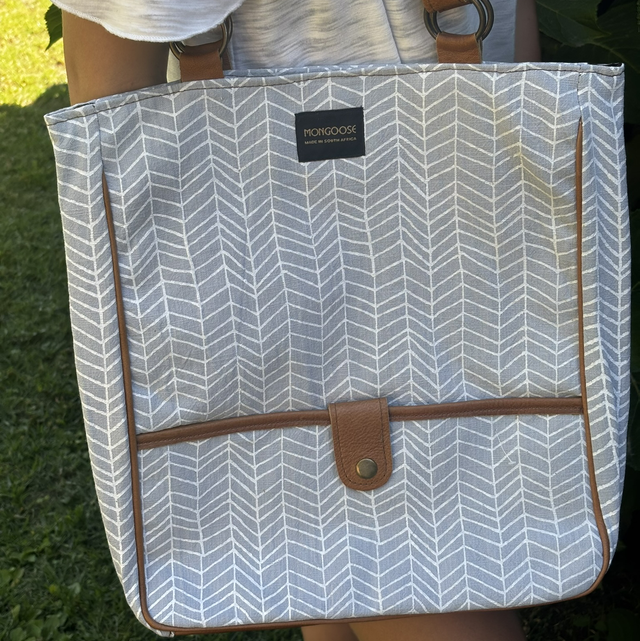 Jemsi Bag Fishbone Cream/Mint