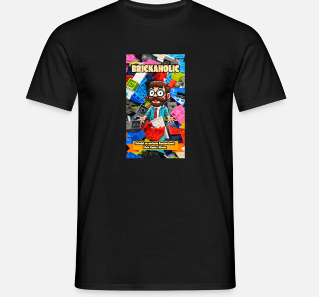 Brickaholic - Organic T-Shirt Damen