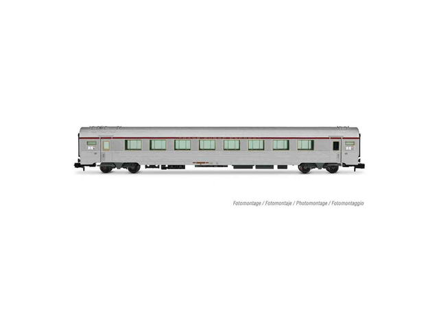 voiture TEE A8u « Mistral », Nice - Paris, livrée Inox Arnold HN4502 N