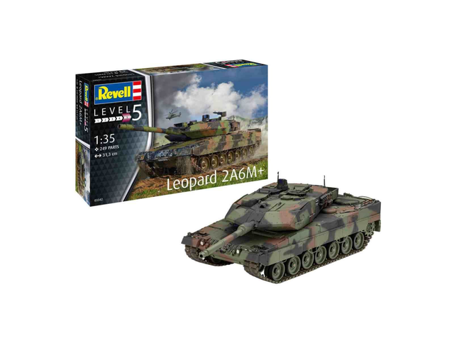 leopard 2A6M+ revell 03342 1/35