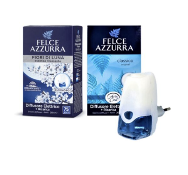 Felce Azzurra - Elektromos szobaillatosító - világító testtel - klasszik illat