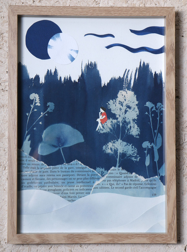 La fille coquelicot - Création originale