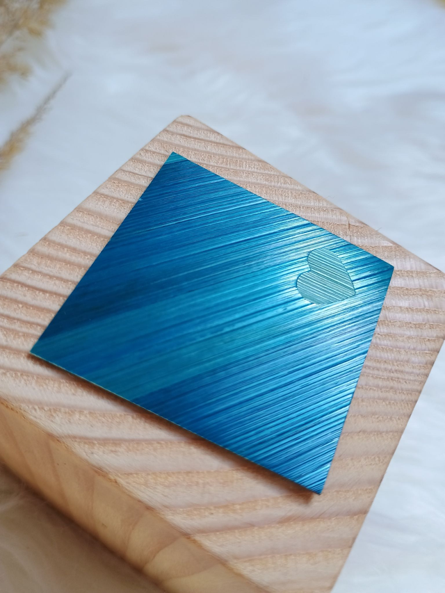 Magnet Carré bicolore