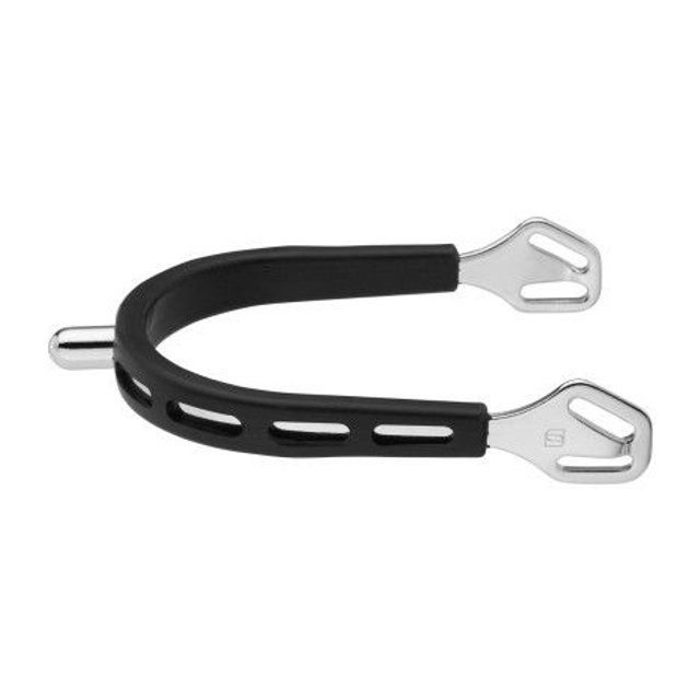 Éperons SPRENGER Ultrafit Extragrip tige arrondie gainés