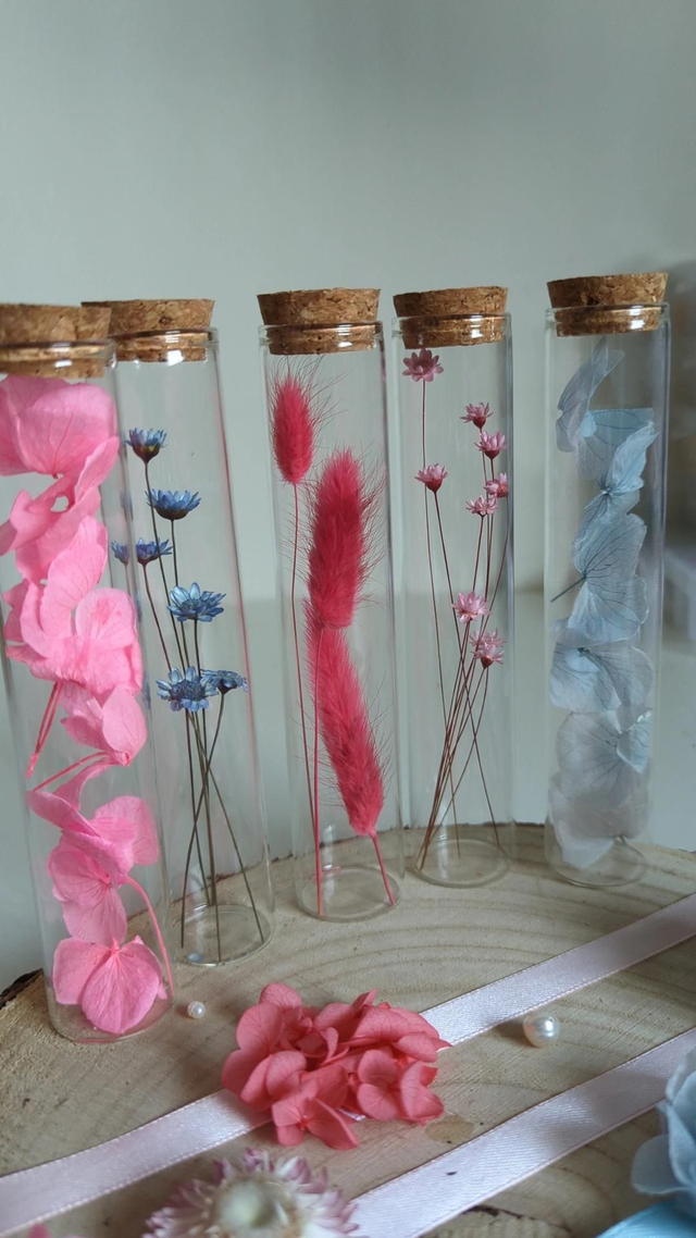 Fioles en verre - Blue 2