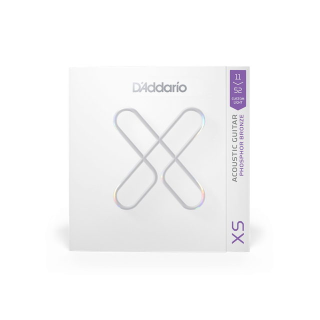 D'Addario XS Acoustic Phosphor Bronze 11-52 (3 Sätze)