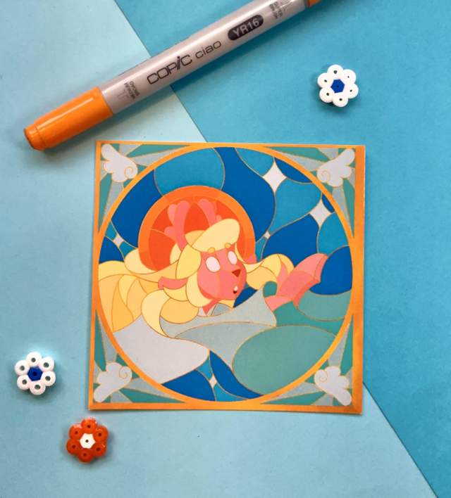 Noelle - Print 10,5x10,5cm