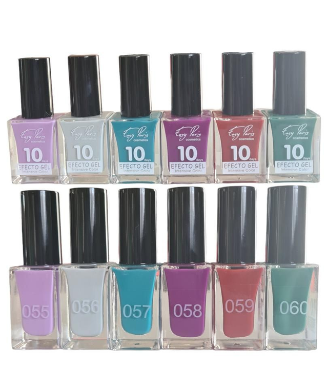 Vernis à ongles tenue 10 jours – 6 couleurs