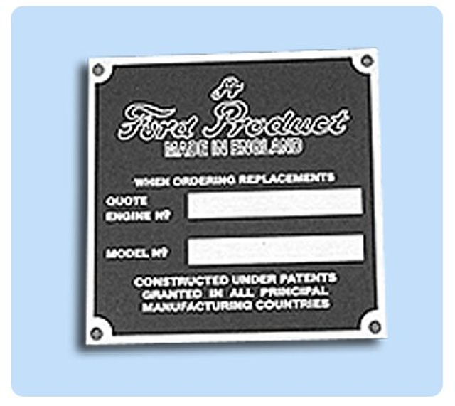 103E Popular Chassis Plate - £8.45 plus £2.50 UK shipping