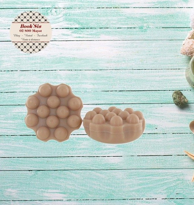 Shampoing solide cheveux colorés " Vanille "