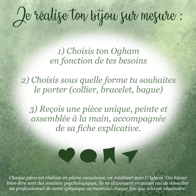 Bijoux de l'Ogham Celtique