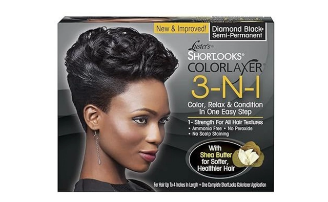 Lusters Shortlooks Colorlaxer 3-N-1 Semi-Perm Diamond Black