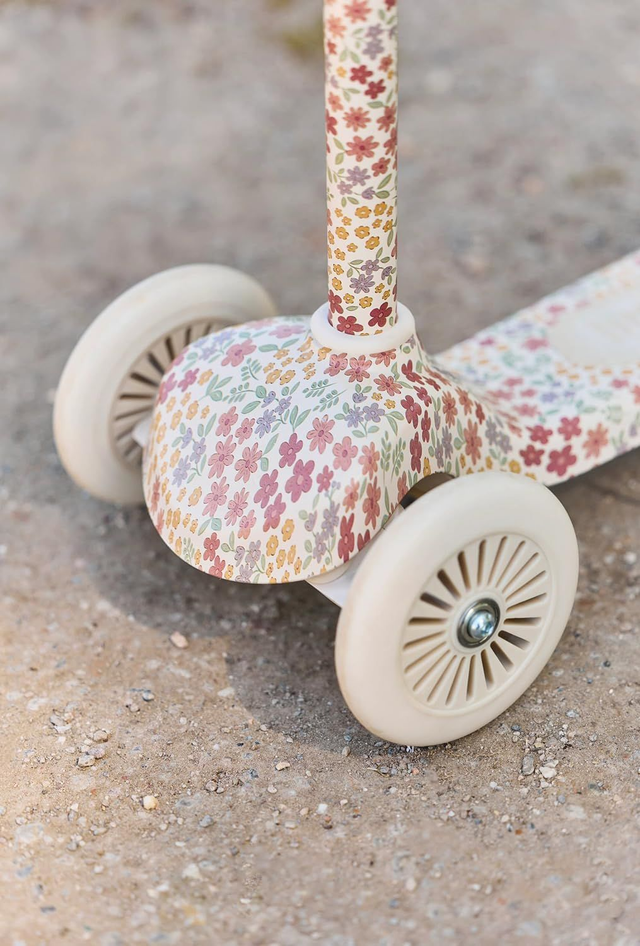 Little Dutch Kinderroller „Sunny Flower“ – Weiß, 3–5 Jahre