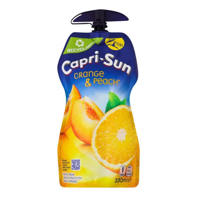 Capri-Sun Orange &amp; Peach, 330 Ml