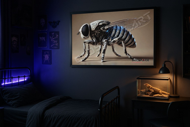 Cadre Mouche Cybernétique (04)