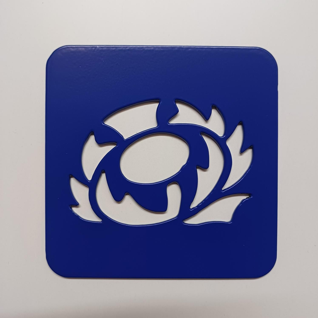 Scottish Rugby Coaster
