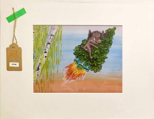 Fine Art Print "Raketenbaum" / "Rocket Tree"