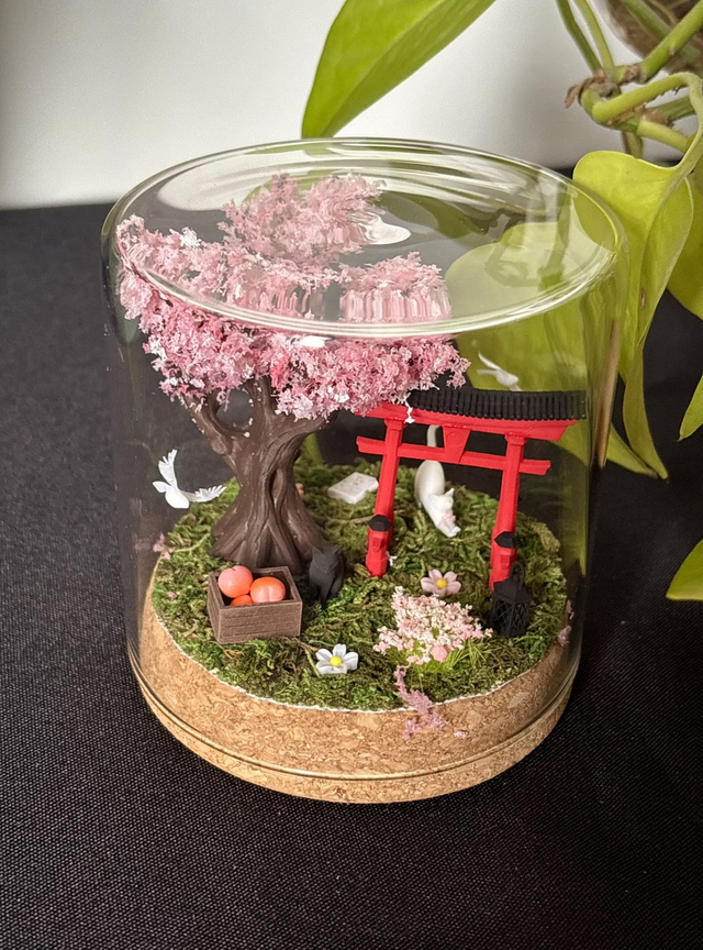 🍃 Terrarium verre 10cm - Édition japon