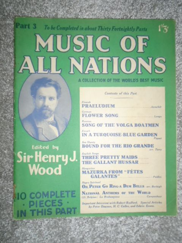 Music Of All Nations Part 3 Sir Henry J Wood