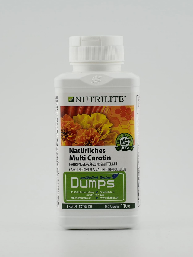 Nutrilite - Natürliches Multi Carotin - 110g / 180 Kapseln
