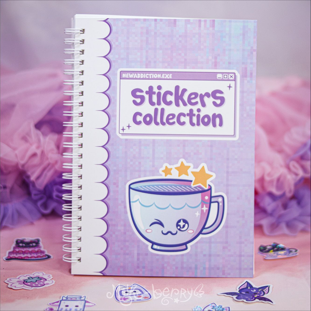 Sticker Book Tasse de Thé