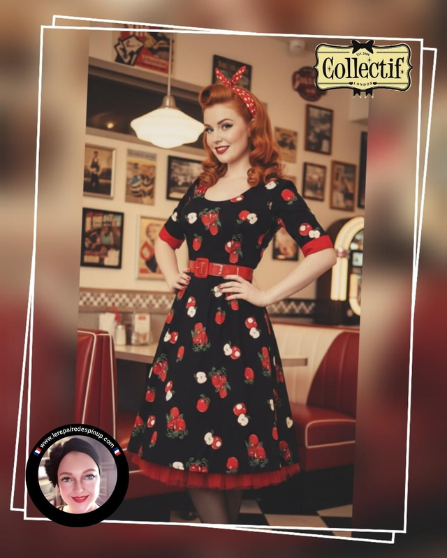 Robe Collectif June Apple T44 