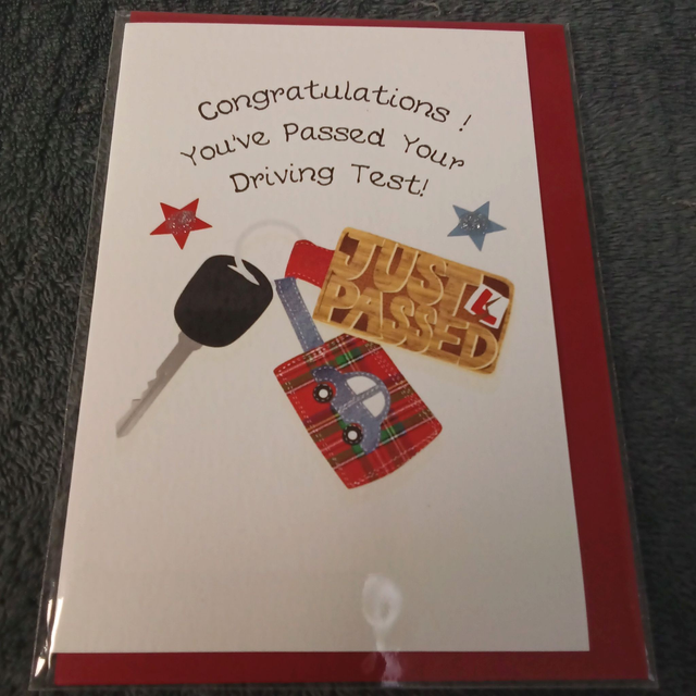 Congratulations on Passing Your Driving Test