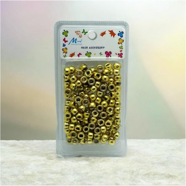 Murry Collection Hair Accessory Beads – 200g Gold | Styling Beads