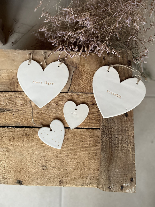 Pampille cœur personnalisée ⁕ En précommande ⁕