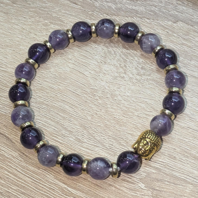 Bracelet "Améthyste" 8mm BR-062