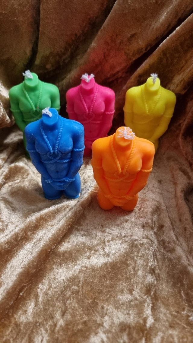 Wax Play Candle - Shibari male