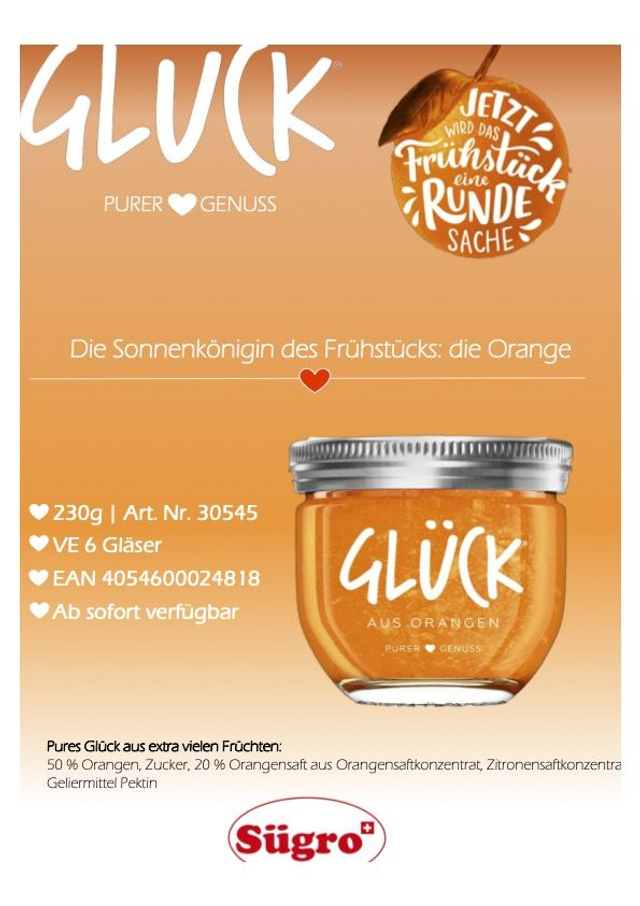 Glücksmarmelade Orange inklusive Glückscoaching per Video