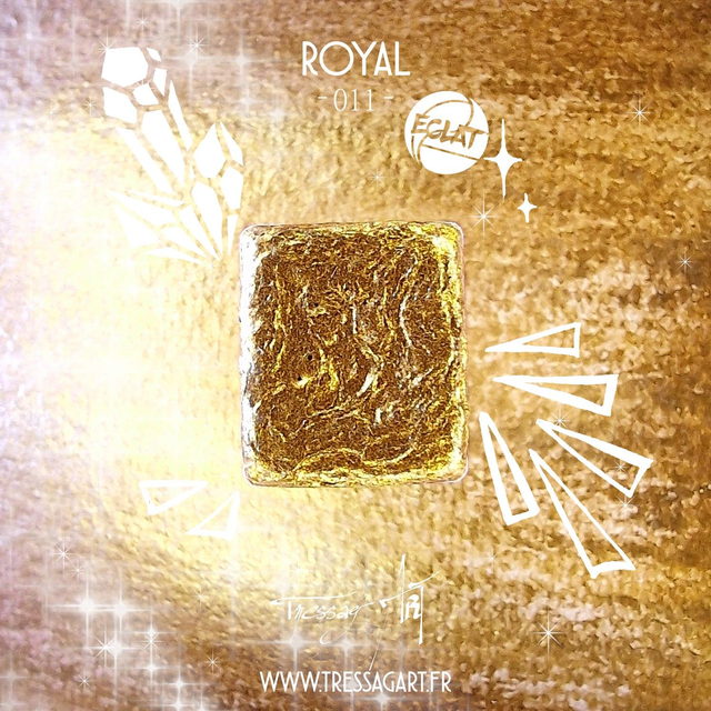 TRESSAG&#039;ART - AQUARELLE ARTISANALE - 011 ROYAL - ECLAT - TR000011