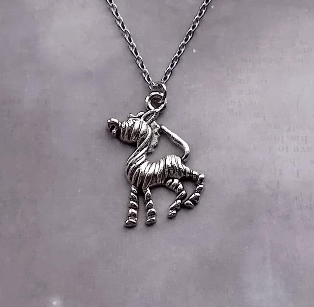 Zebra Necklace 