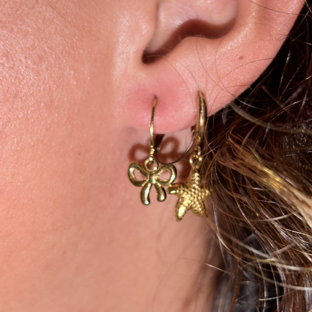 Boucle d’oreille - Noeud 