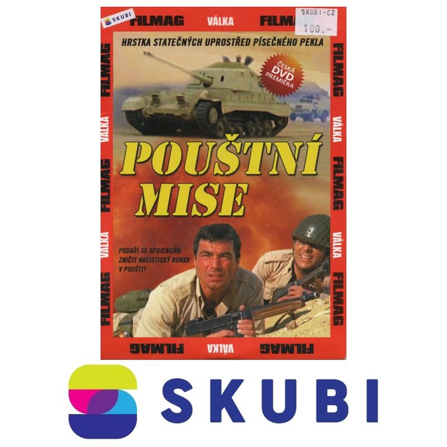 DVD Pouštní mise / The Battle of the Damned - česky, anglicky