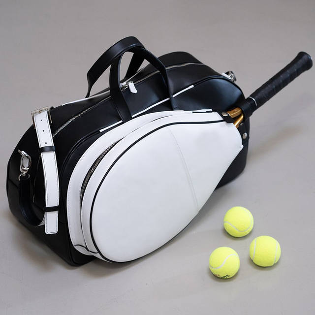 Leather Tennis Bag | B&amp;W - Mr. Trevis