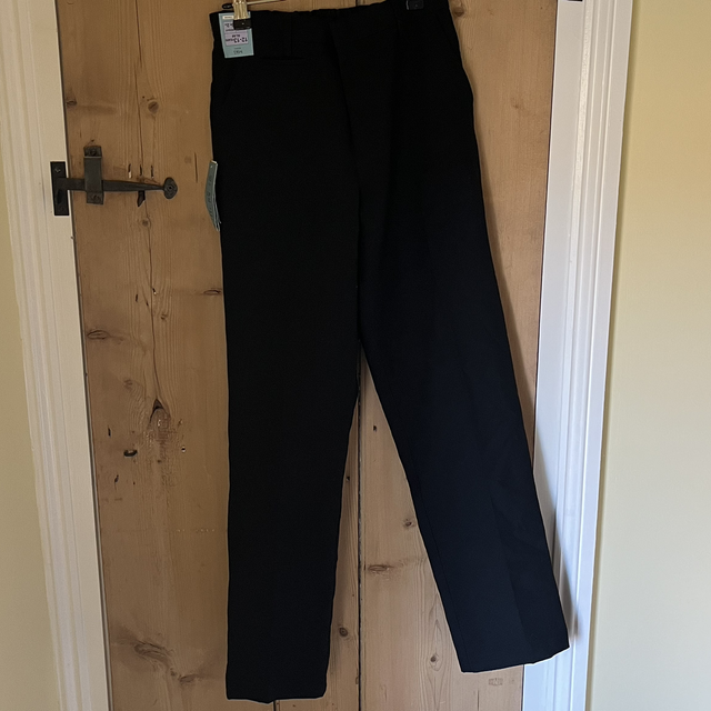 Black School Trousers 12-13 years