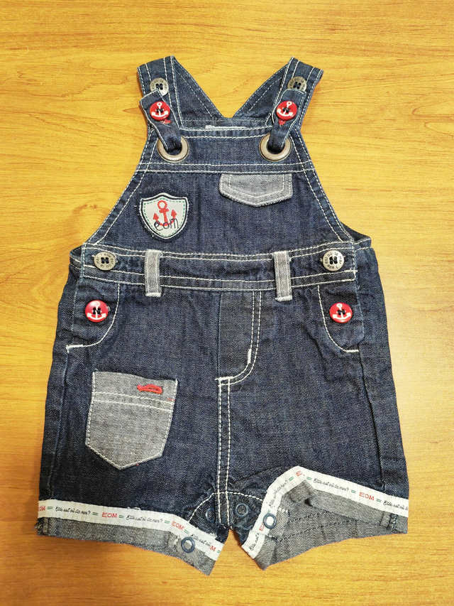 Salopette courte 3 mois